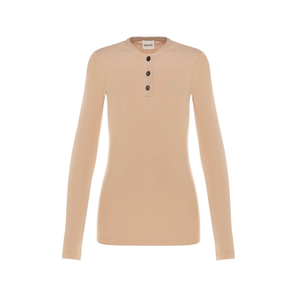 Khaite Byron Jersey Top Size Small